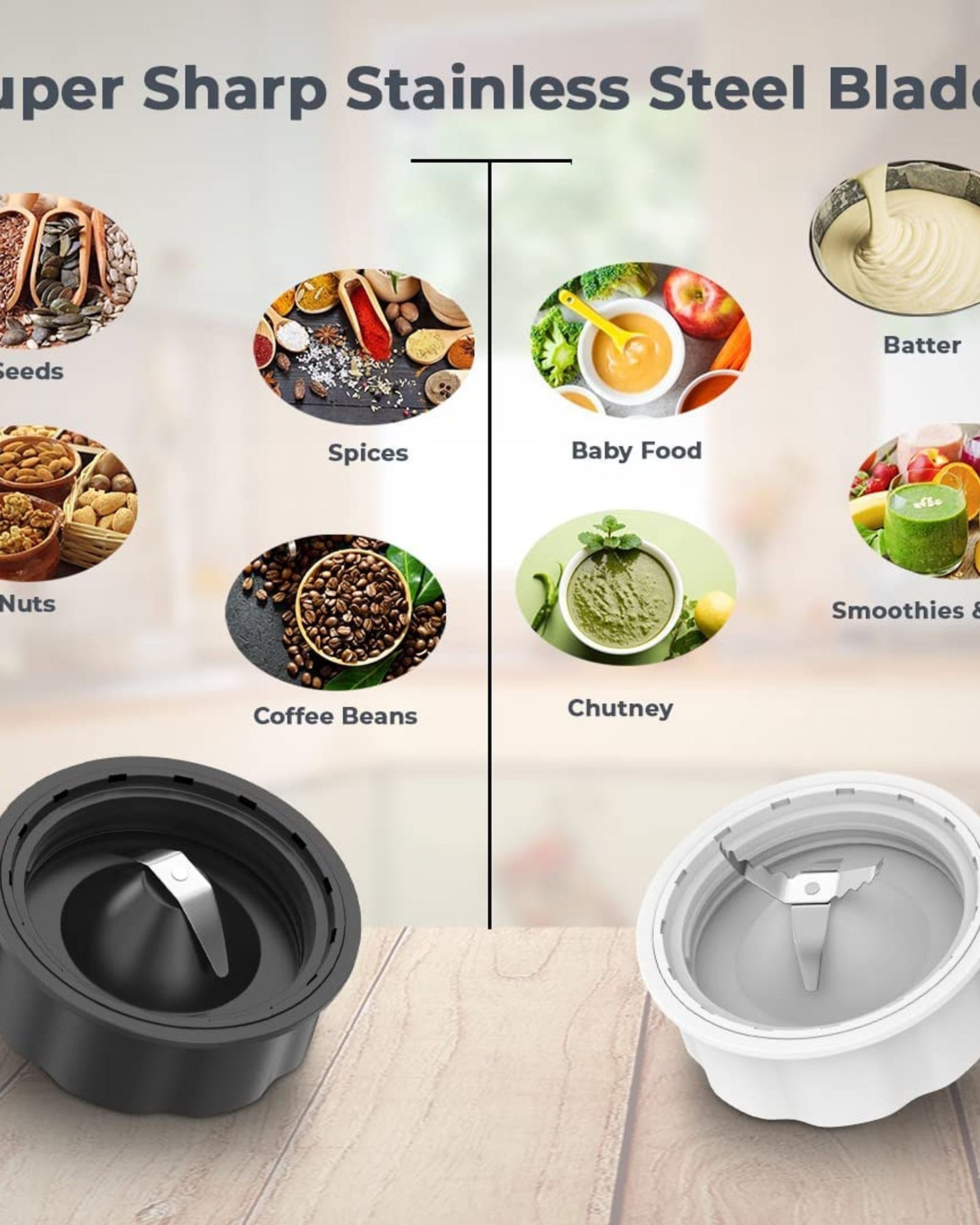 Russell Hobbs Blender with Mill and 2 Mills