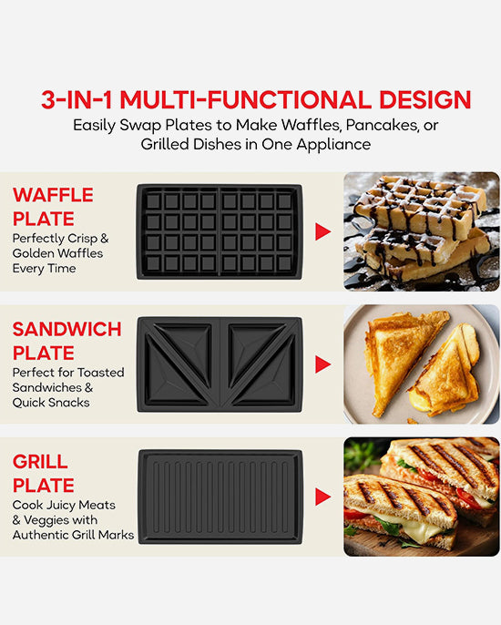 Russell Hobbs 3in1 Sandwich Maker
