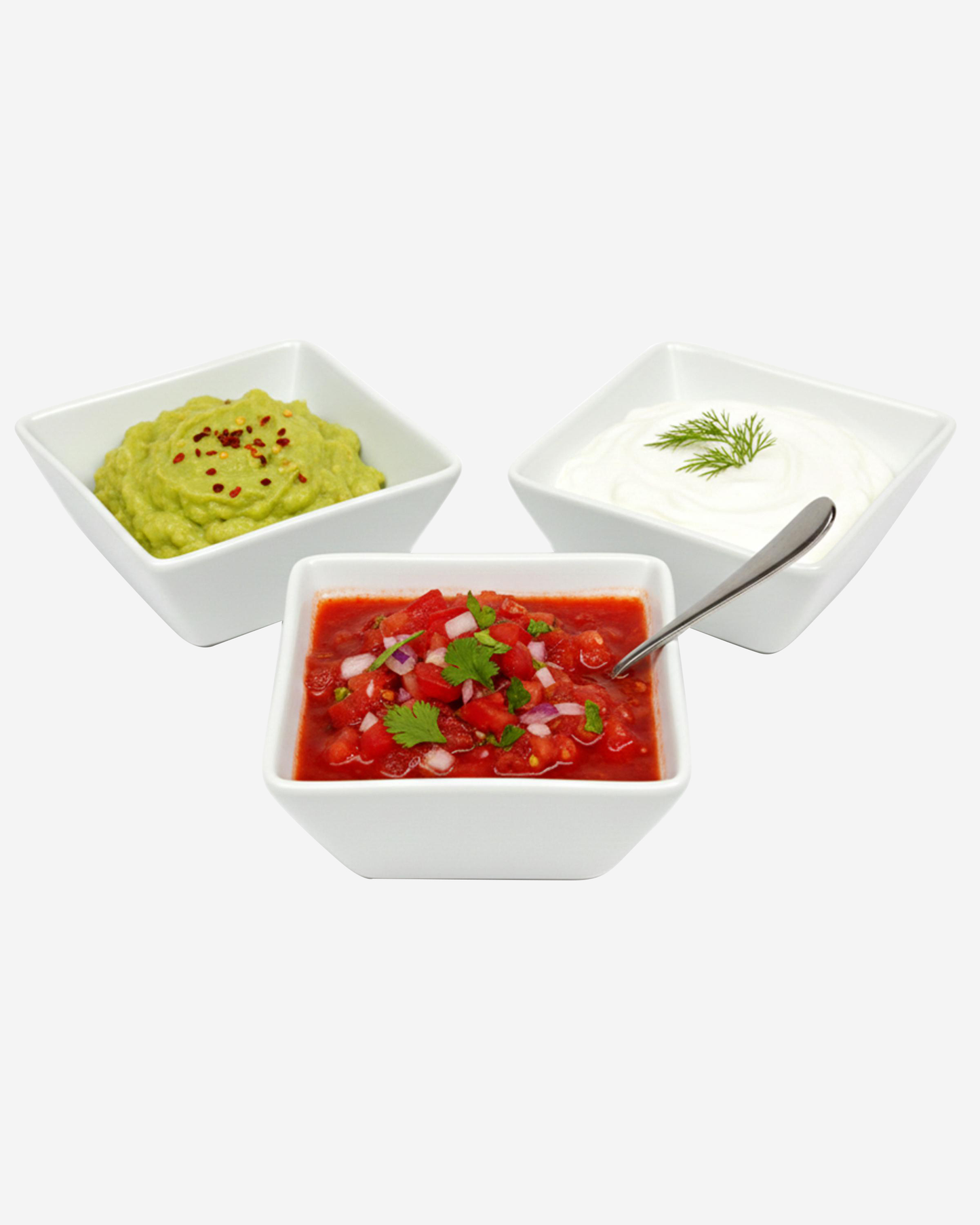 Shallow SQU Bowl Set
