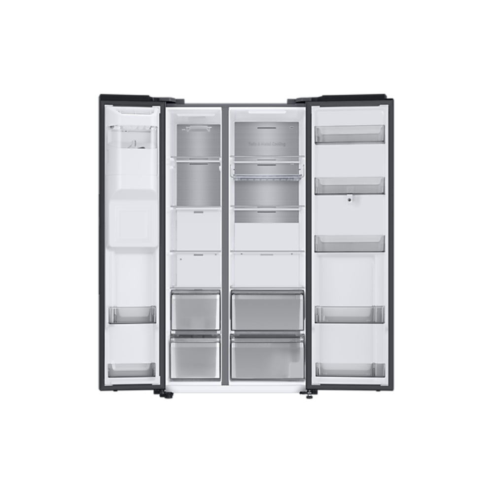Samsung Side by Side Refrigerator with Family Hub 591L