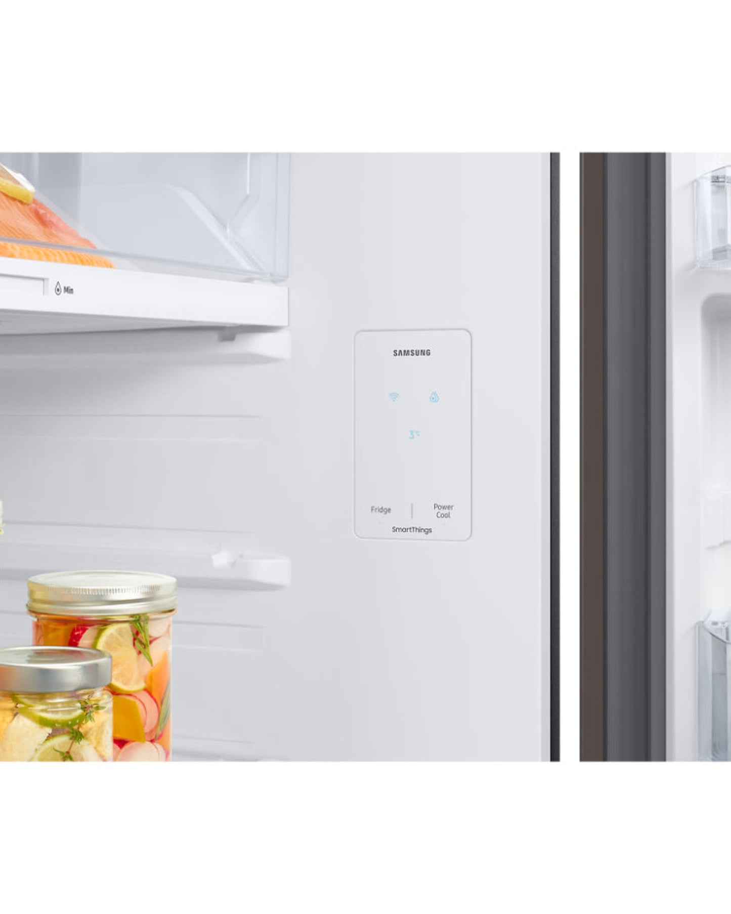 Samsung Top Mount Freezer Refrigerator with Bespoke Design 411L