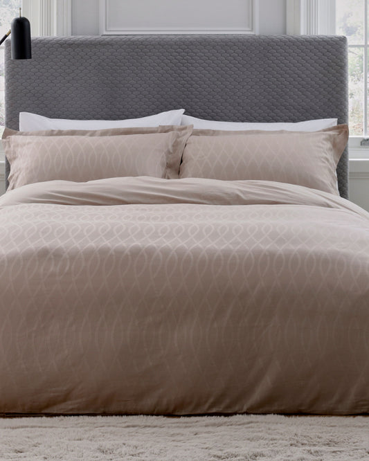 Bedeck of Belfast "Ravello" Duvet Cover Set in Truffle