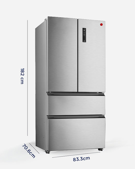 Hoover 670L Inverter Compressor French Door Frost Free Refrigerator