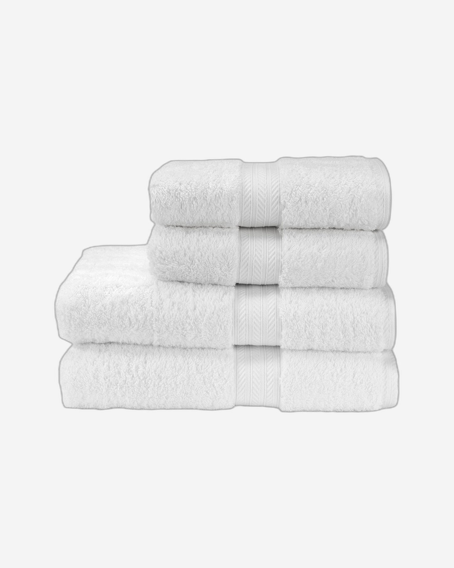 Christy "Renaissance" Egyptian Cotton Bath Towels Collection in White