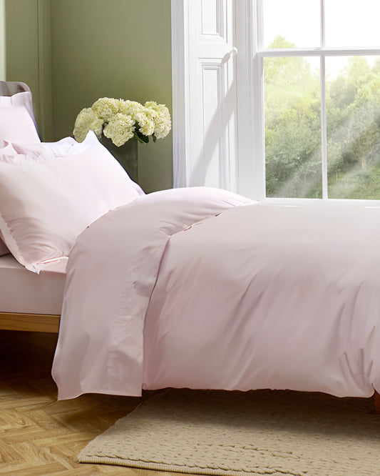 Christy "Chelsea" 200TC Egyptian Cotton Bed Linen in Rose Pink