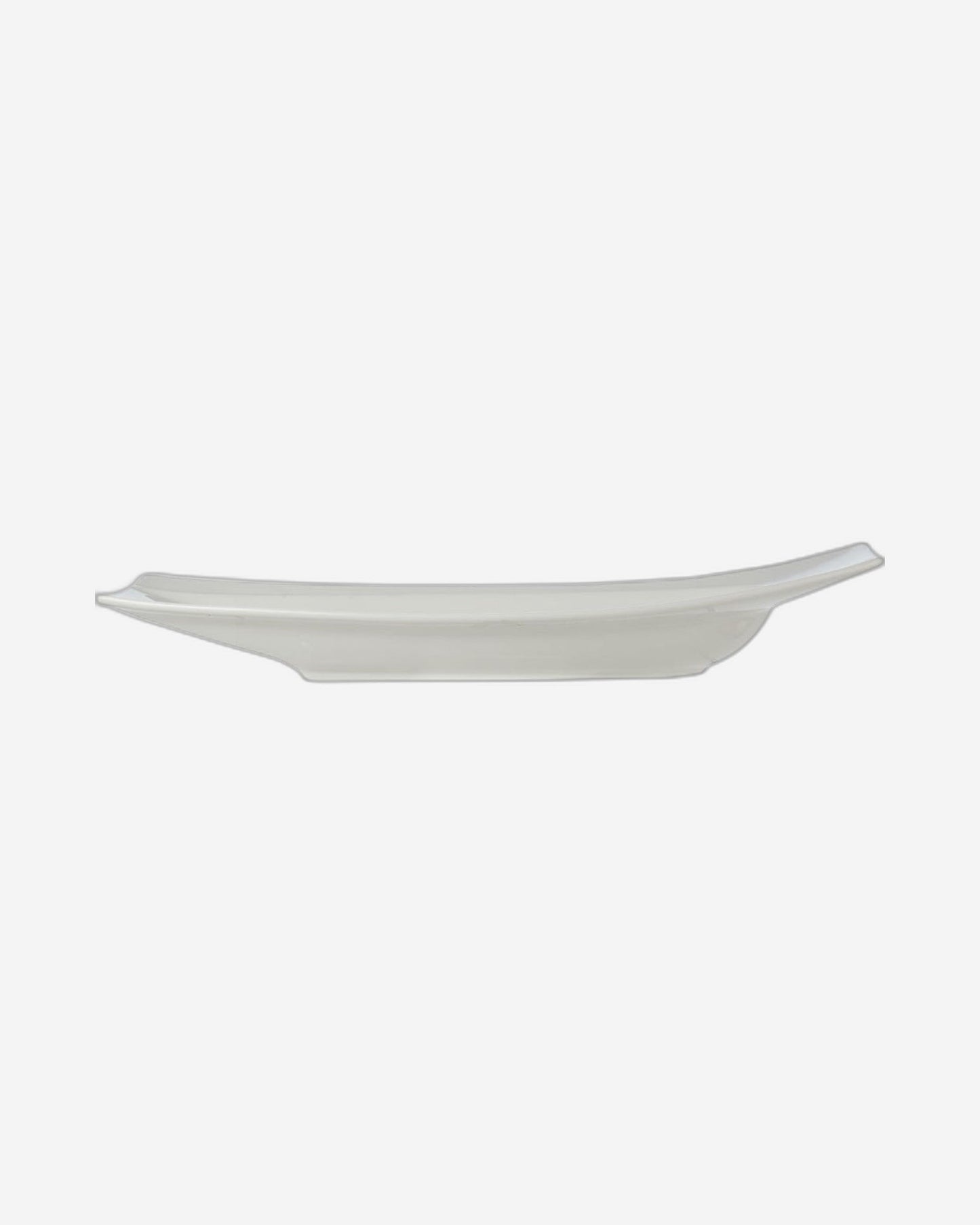 Shallow Ceramic Serving Plate, White, 39.5 cm (15.5") - Elegant and Durable Serving Plate for Any Occasion