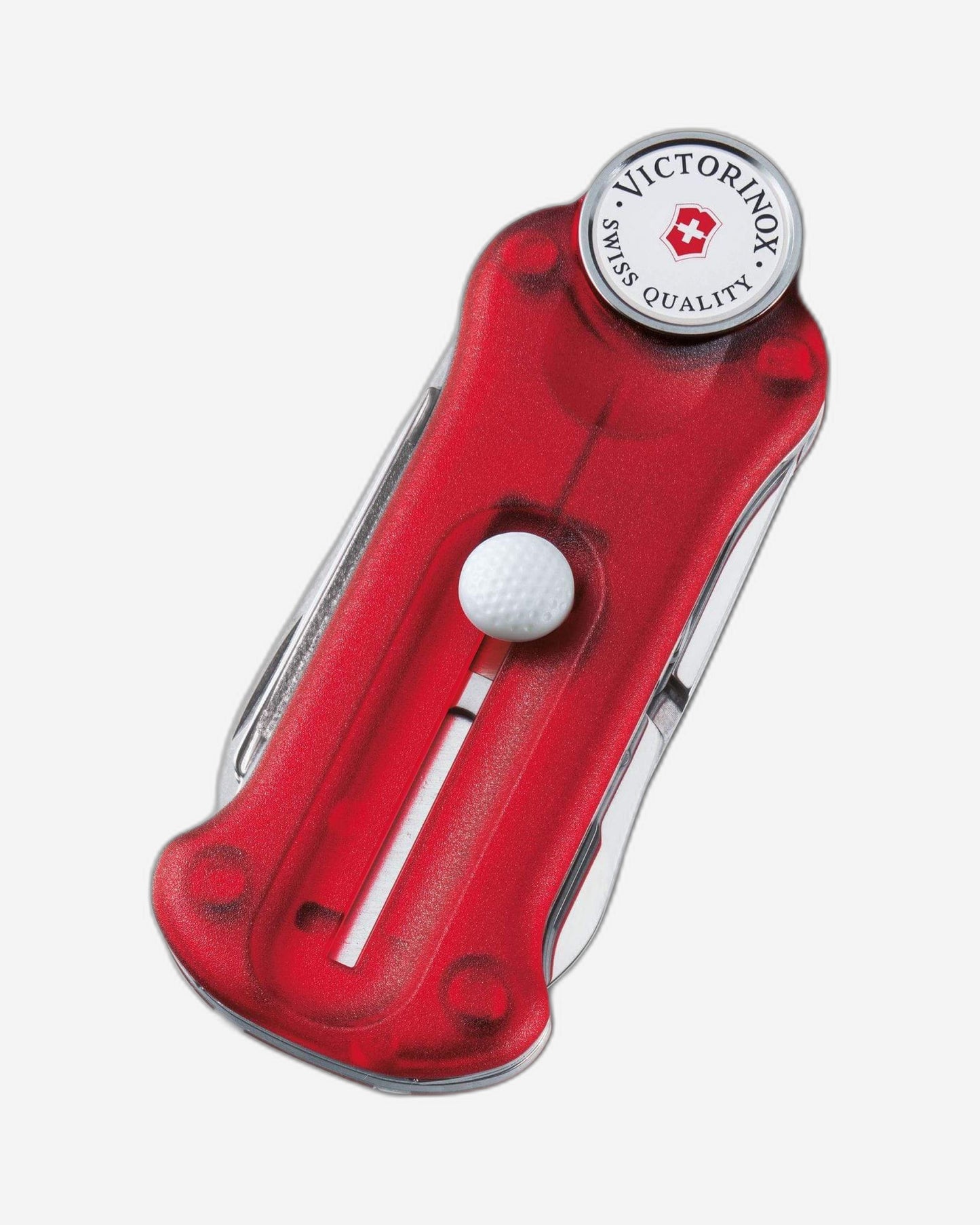 Victorinox Swiss Army Knife Golf Tool 91mm Red With 10 Functions - 0.7052.T