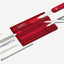 Victorinox Swiss Army Knife Swisscard Classic 82mm Red With 9 Functions - 0.7100.T