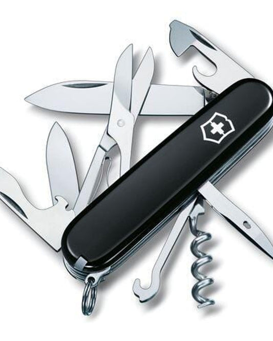 Victorinox Swiss Army Climber 91mm Black With 14 Functions - 1.3703.3