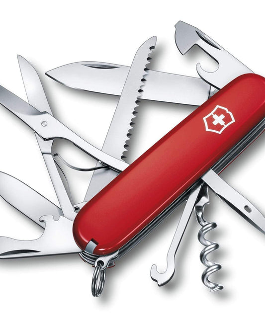 Victorinox Swiss Army Knife Huntsman 91mm Red With 15 Functions - 1.3713/B1