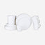 Cuisine Art Dinner Set 16Pc Aden White