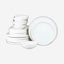 Cuisine Art Dinner Set 18Pc Bella White