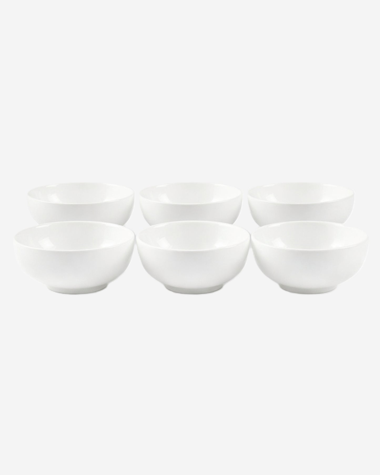 Cuisine Art Bone China Bowl Set 5.5Inch 6Pc