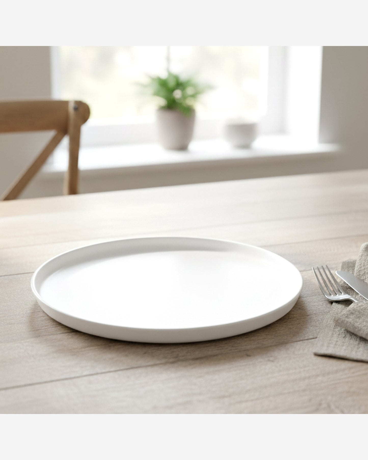 Cuisine Art Bone China Dinner Plate 10.5Inch Set 6