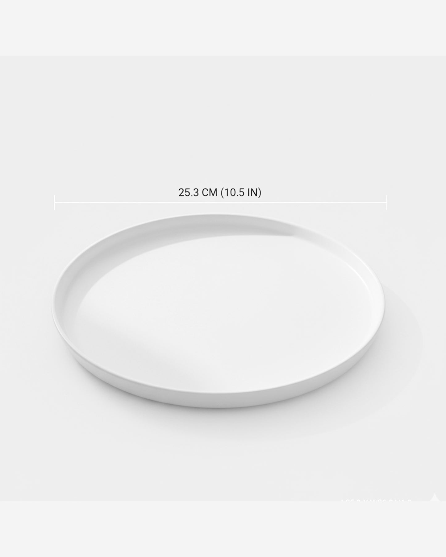 Cuisine Art Bone China Dinner Plate 10.5Inch Set 4