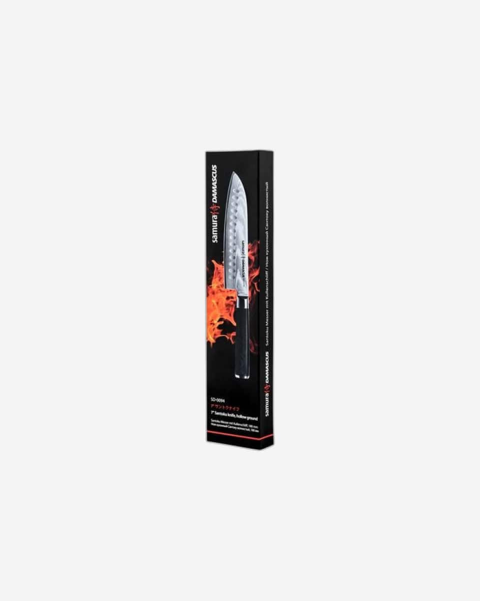 Samura Damascus Santoku knife 7 0"- 180 MM  SD 0094