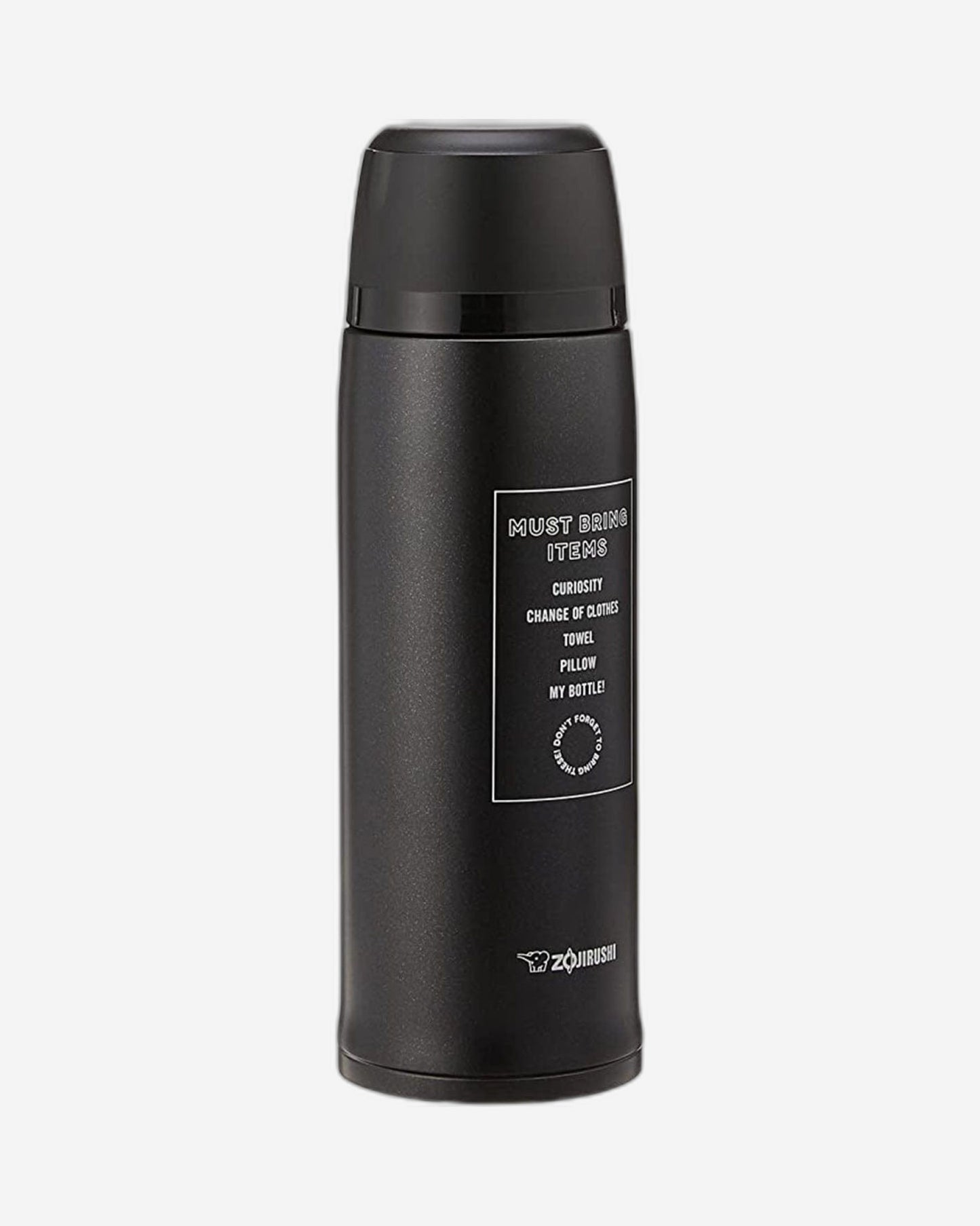Zojirushi 0-82L Black Vacuum Flask With Cup