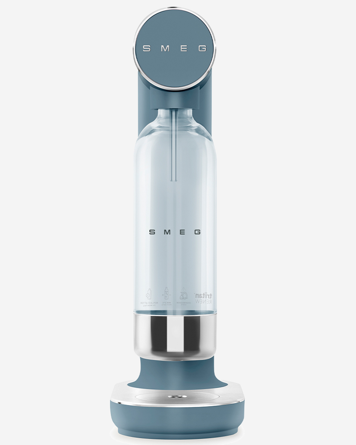 SMEG Soda Maker Matt Storm Blue - SKC01SBM