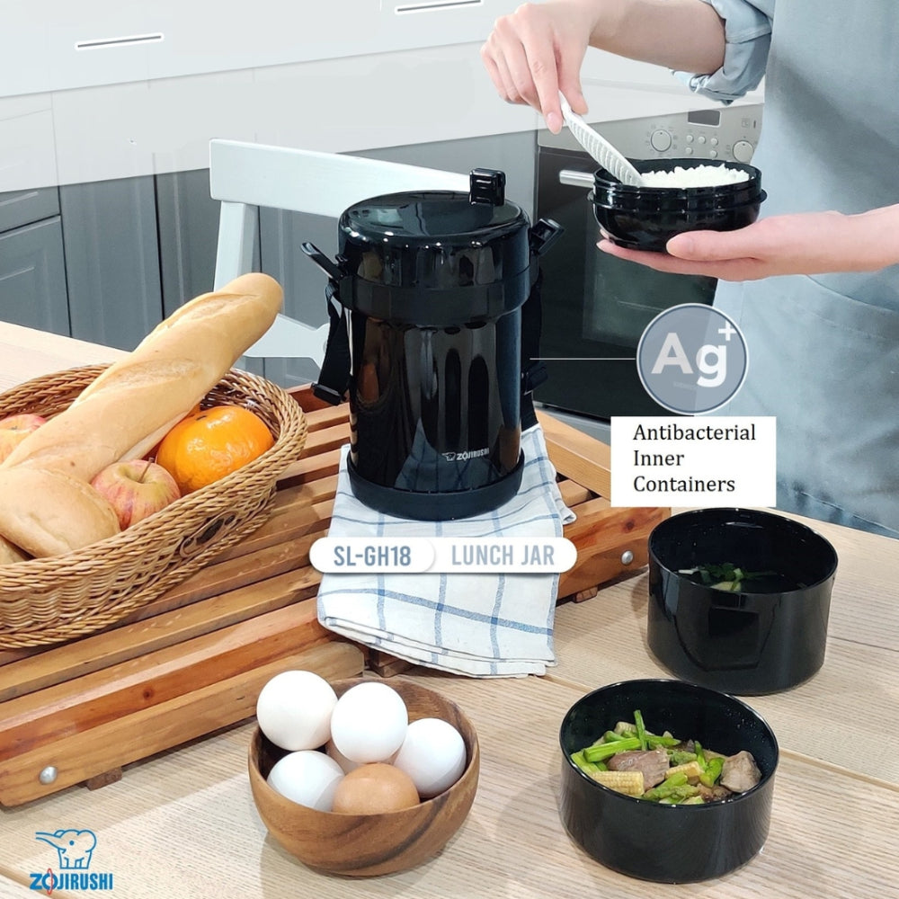 Zojirushi Lunch Jar1.27Ltr Black