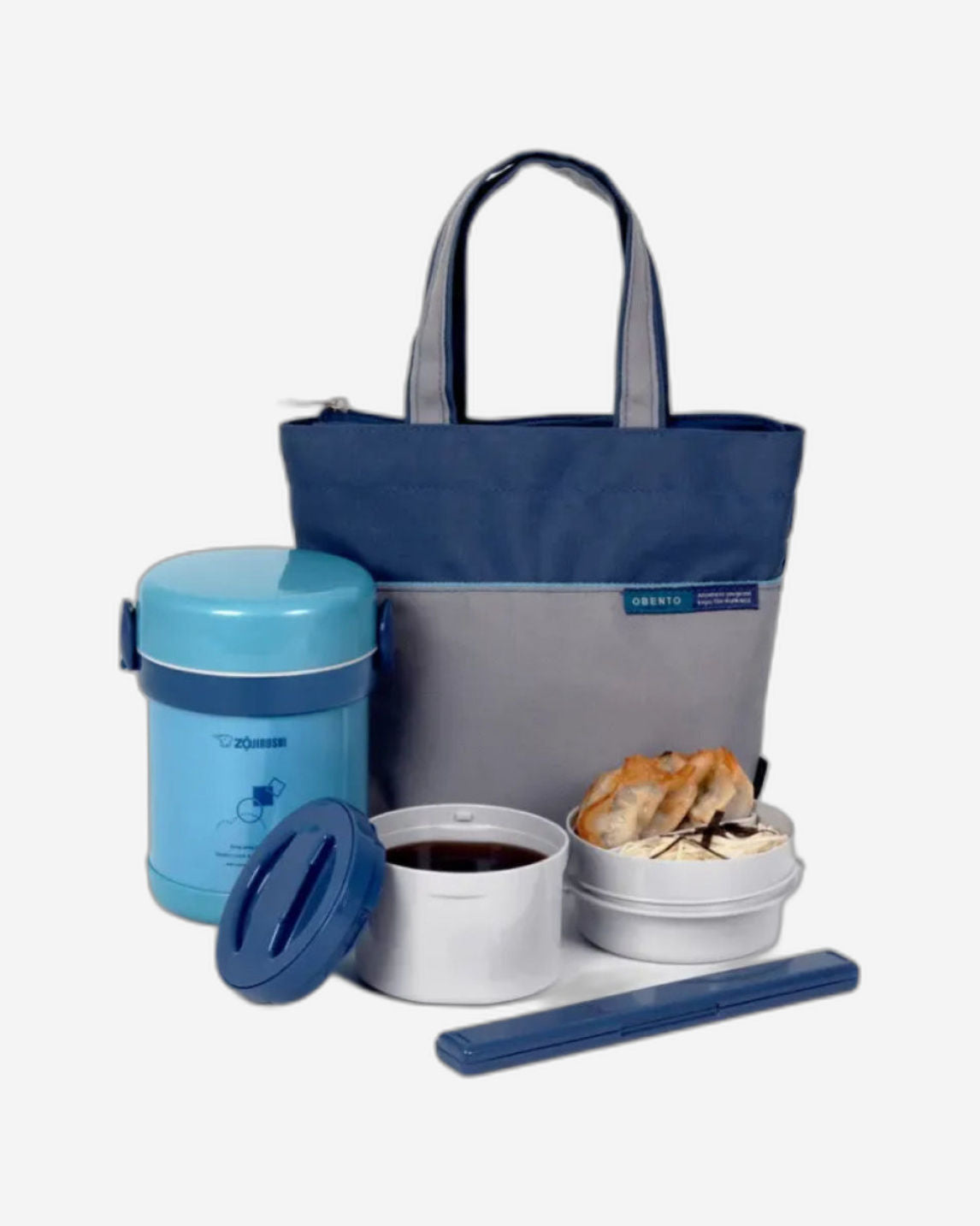 Zojirushi 0.63L Aqua Blue Vacuum Lunch Jar