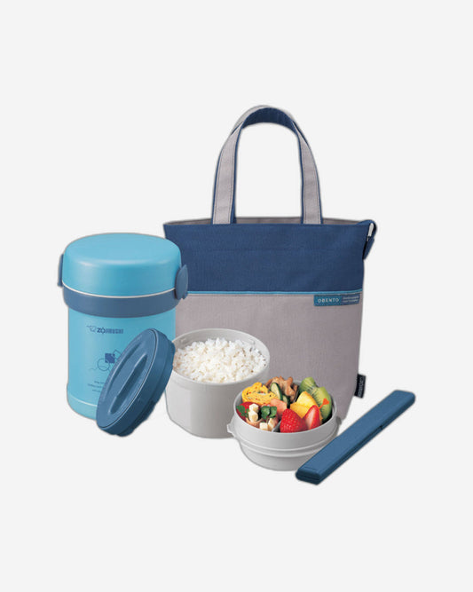 Zojirushi 0.63L Aqua Blue Vacuum Lunch Jar