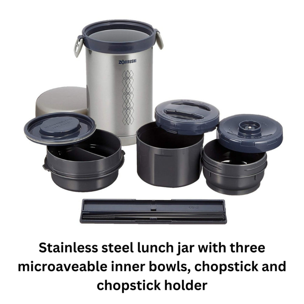 Zojirushi 0.84L Stainless Vacuum Lunch Jar