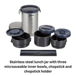Zojirushi 0.84L Stainless Vacuum Lunch Jar