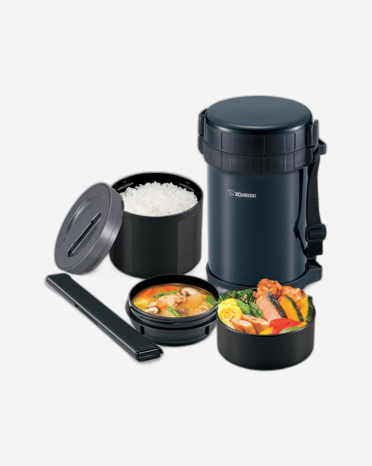 Zojirushi 1.47L Black Lunch Jar