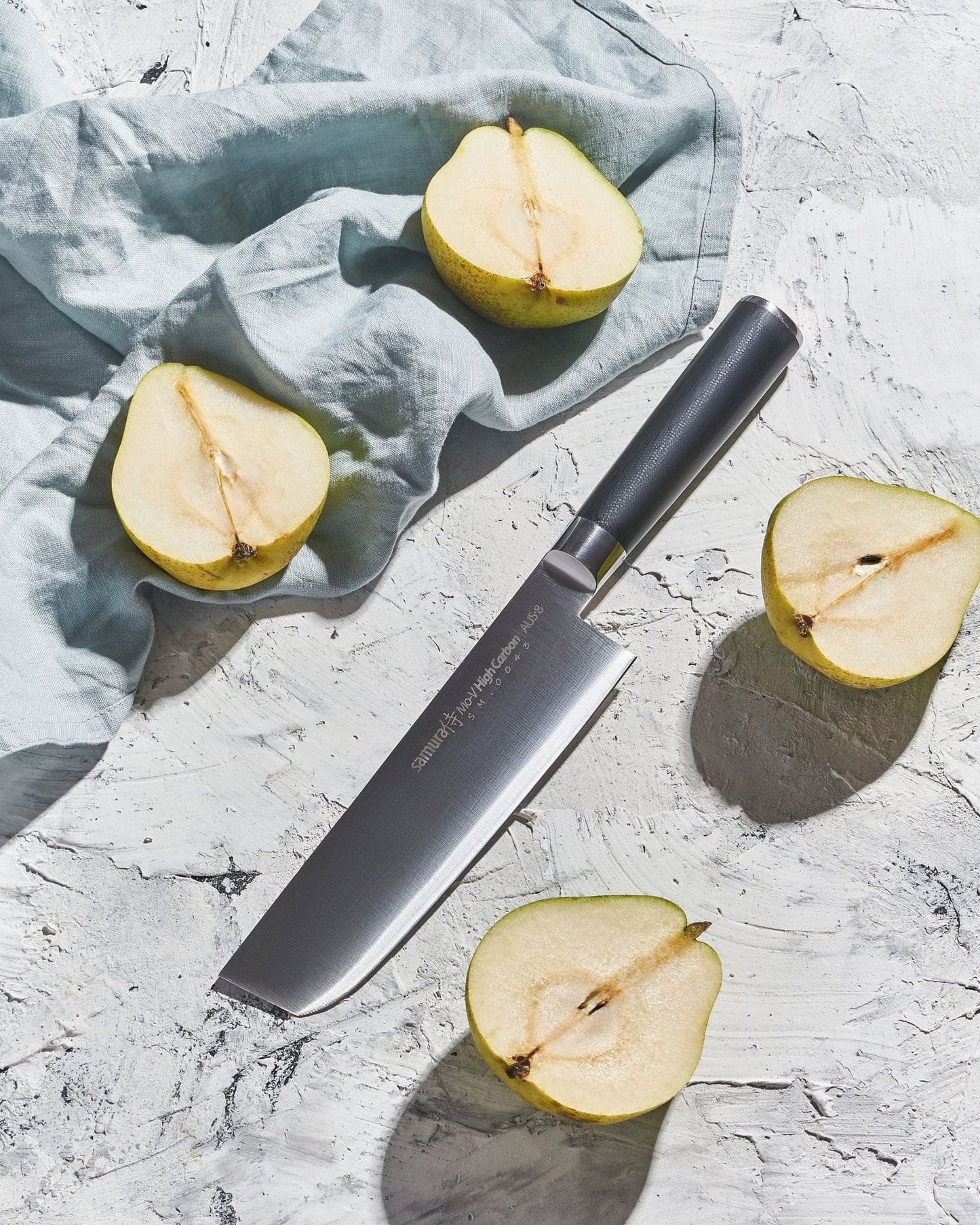 Samura MO V Nakiri knife 6 6"-167 MM  SM 0043