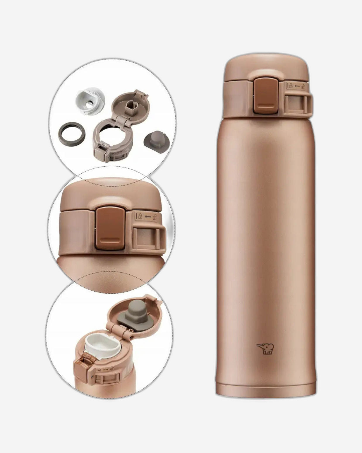 Zojirushi 0.48L - Mate Gold Vacuum Bottle