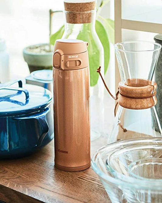 Zojirushi Stainless Steel Vacuum Insulated Mug, 16-Ounce, Honey Gold