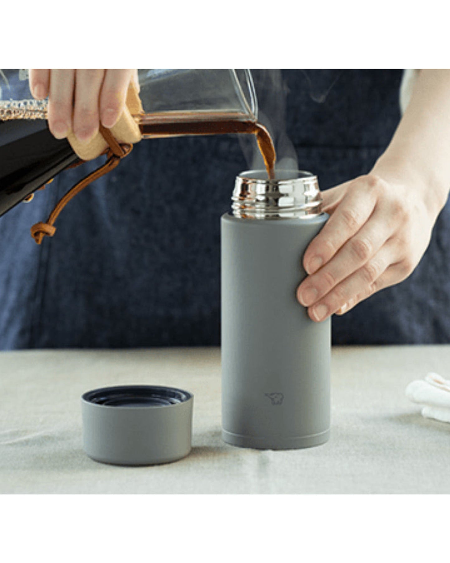 Zojirushi  Vaccum Bottle 0.36L Medium Gray