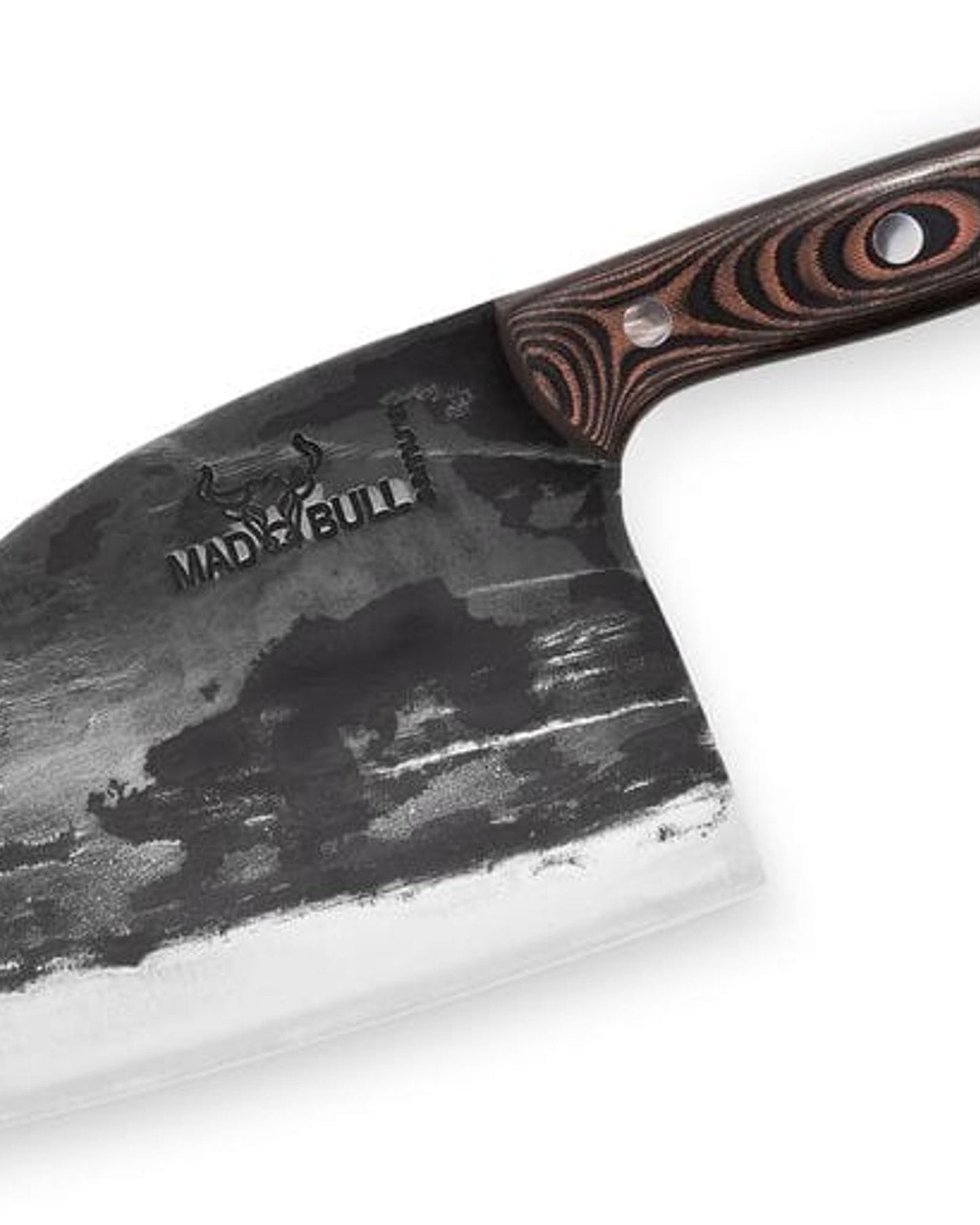 Samura MAD BULL Serbian chef’s knife with black & red handle, 7 0"- 180 MM    SMB 0040R
