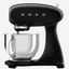 SMEG Stand Mixer with Stainless Steel Bowl  Black