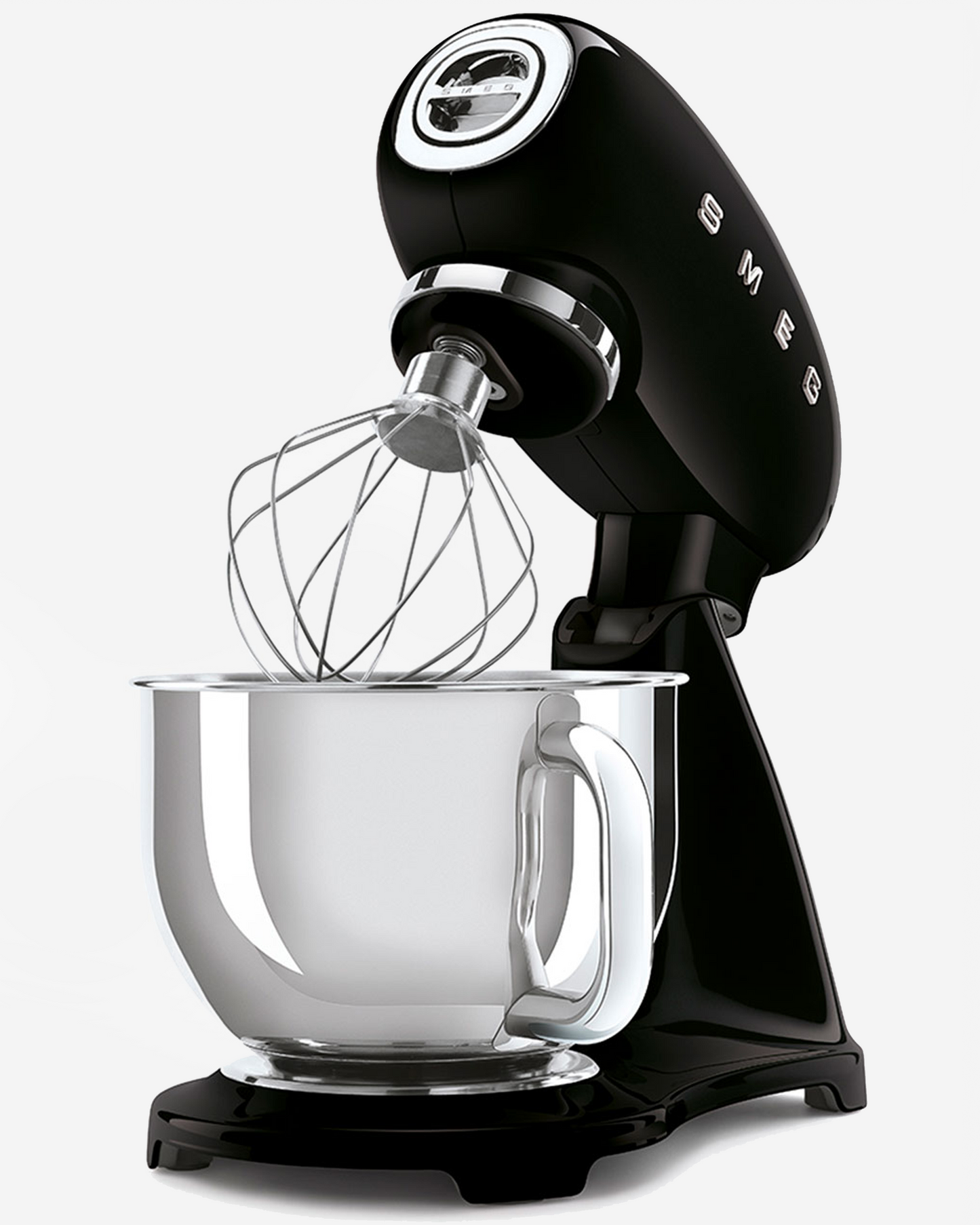 SMEG Stand Mixer with Stainless Steel Bowl  Black
