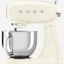 SMEG Stand Mixer with Stainless Steel Bowl  Cream