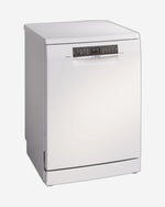 Bosch Series 6, free-standing dishwasher, 60 cm - SMS6HMW76M  White