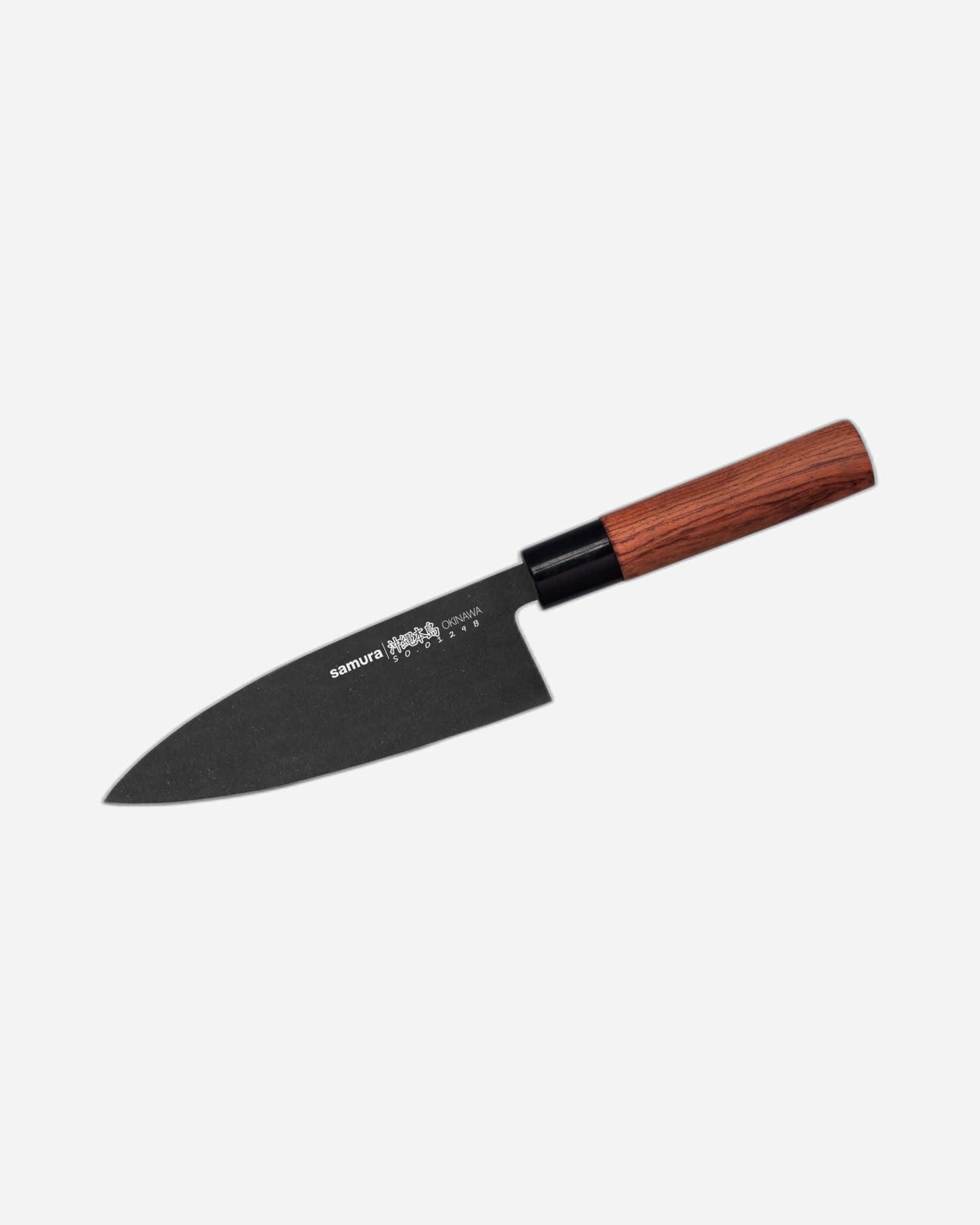 Samura Okinawa Stonewash Deba knife 6 7"-170 MM   SO 0129B