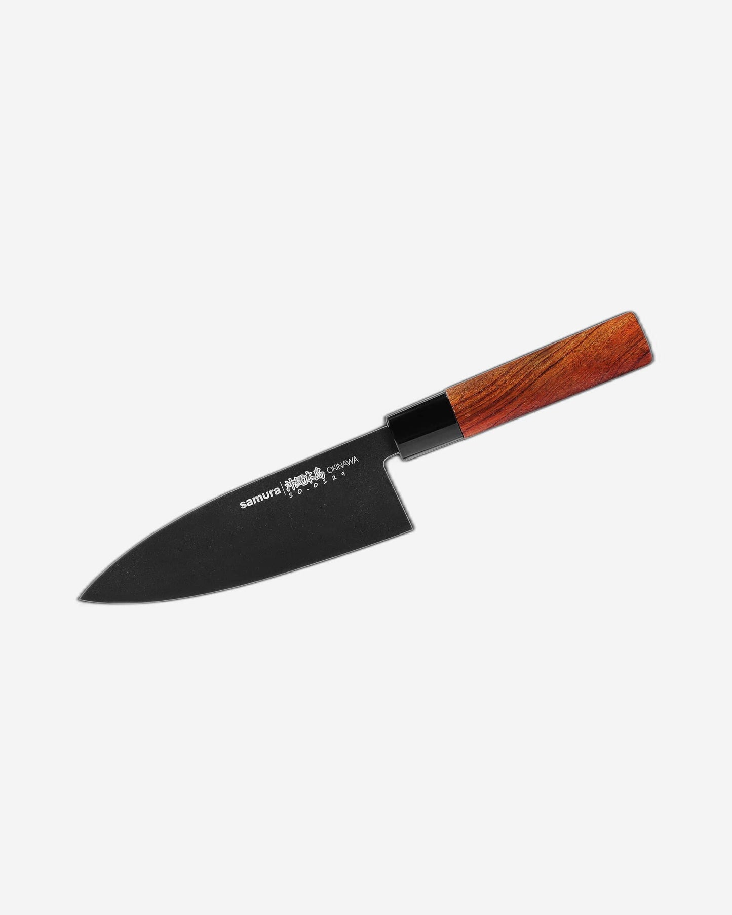 Samura Okinawa Stonewash Deba knife 6 7"-170 MM   SO 0129B