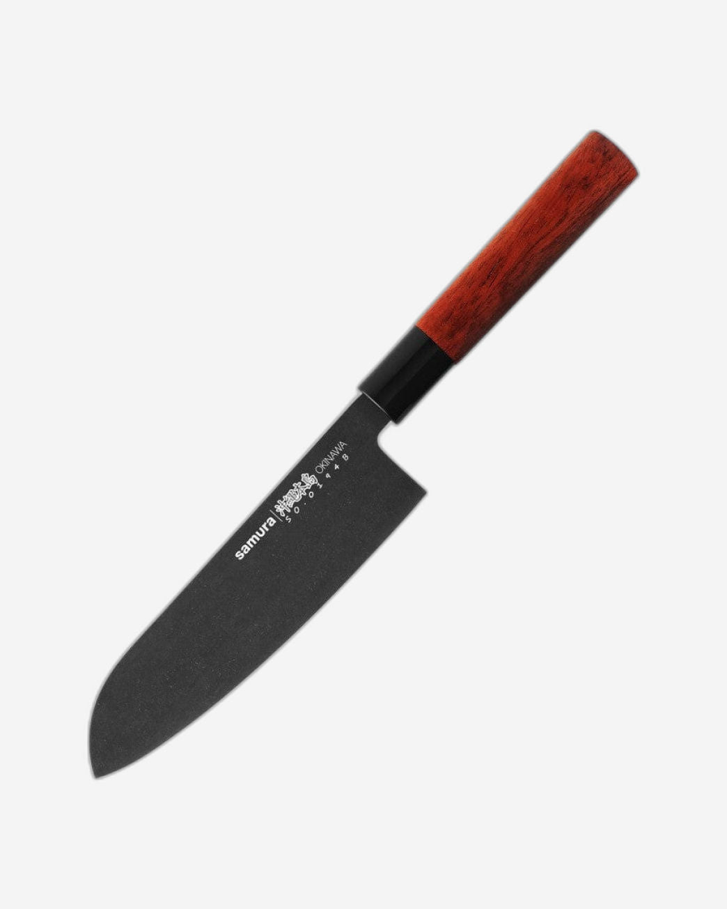 Samura Okinawa Stonewash Santoku knife 6 9"-175 MM   SO 0194B