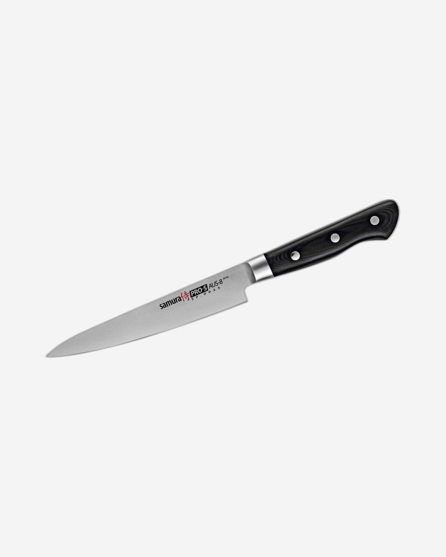 Samura PRO S set of 3 kitchen  knives in a gift box: Paring knife, Utility knife, Chef's knife  SP 0230