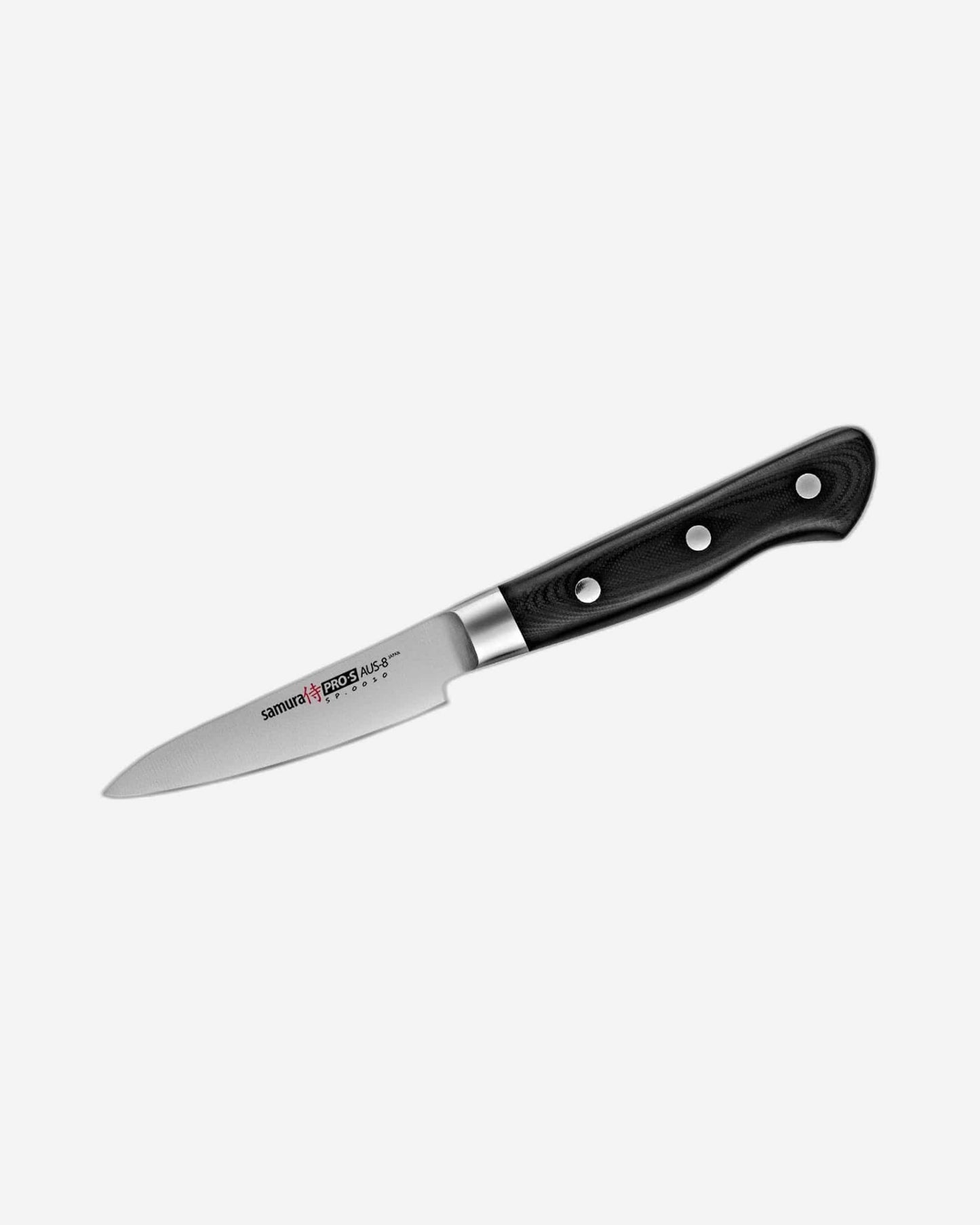 Samura PRO S set of 3 kitchen  knives in a gift box: Paring knife, Utility knife, Chef's knife  SP 0230