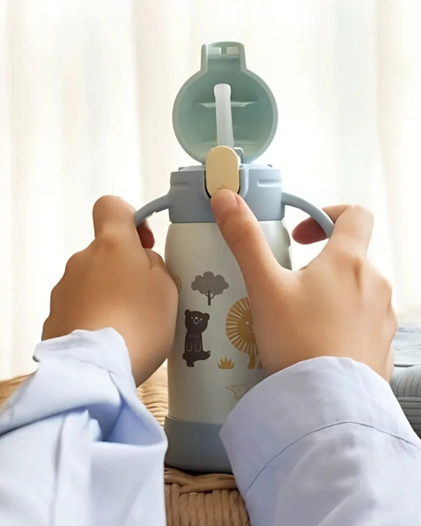 Zojirushi  Vacuum Bottle 0.32L Blue