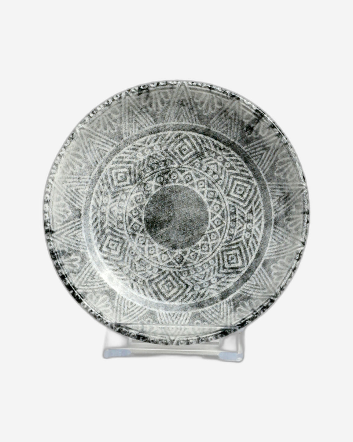 Edessa Ginko 13Cm Round Ceramic Serving Bowl, Multicolor (Set of 1)