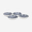 Edessa Ginko 13Cm Round Ceramic Serving Bowl, Multicolor (Set of 4)