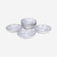 Edessa Astin 13cm Round Ceramic Serving Bowl, Multicolor (Set of 6)