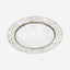 Edessa Ceramic Elana 17Cm Round Serving Bowl, White (Set of 1)