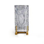 Edessa Astin Ceramic Rectangle Serving Plate (Multicolor, 12.5 x 24cm, Set of 1)