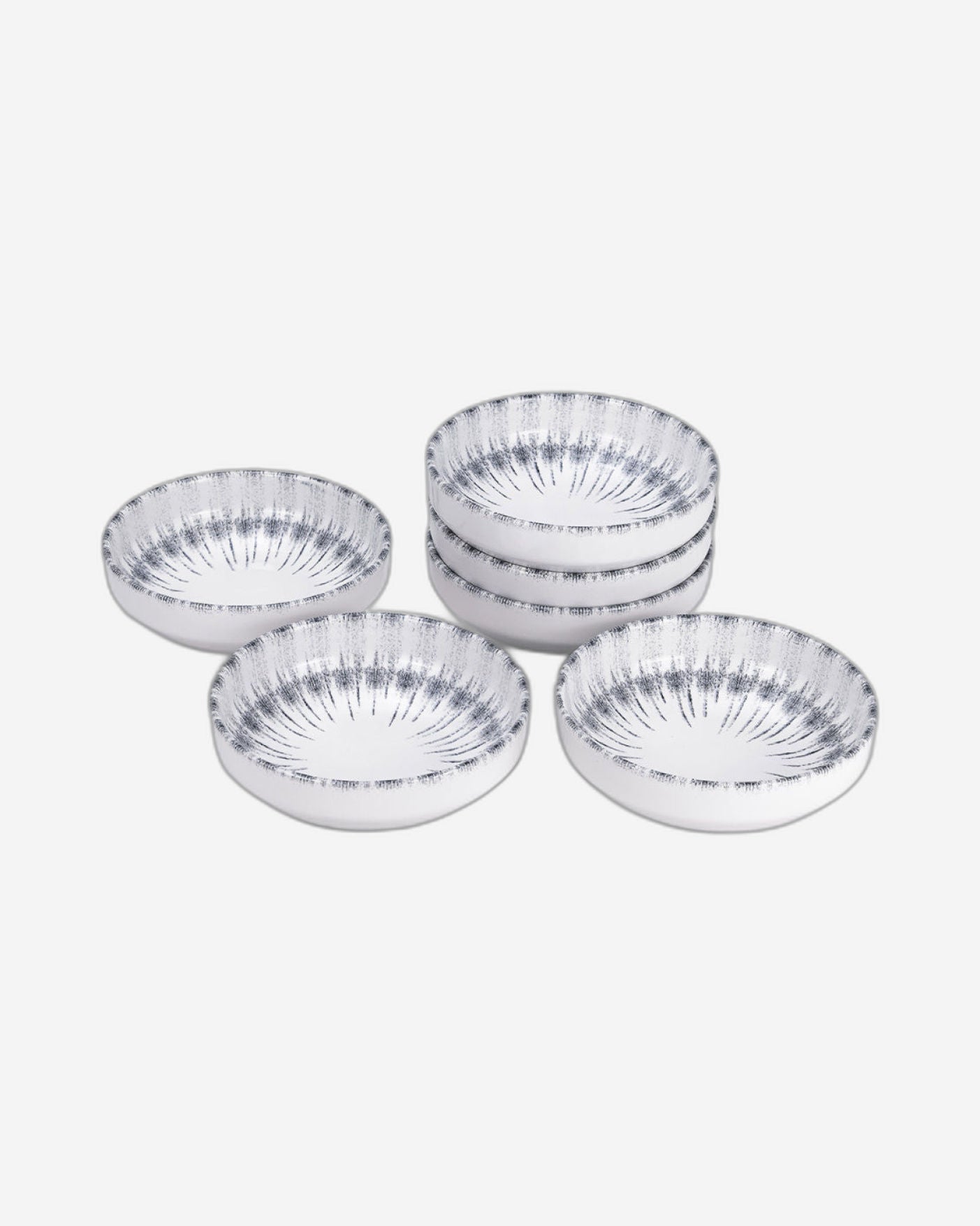 Edessa Cosmo 15cm Ceramic Round Soup Bowl, Multicolor (Set of 6)