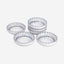Edessa Cosmo 15cm Ceramic Round Soup Bowl, Multicolor (Set of 6)